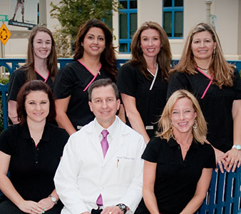 Dr. Tillman and his Fort Worth dental staff